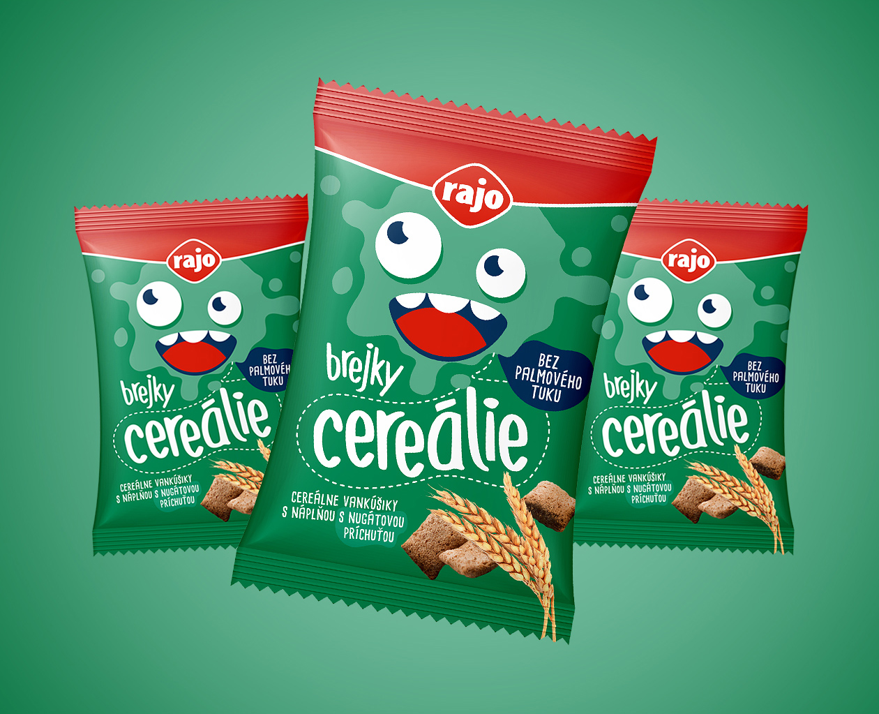 packaging Rajo Brejky cereals MAISON D'IDÉE