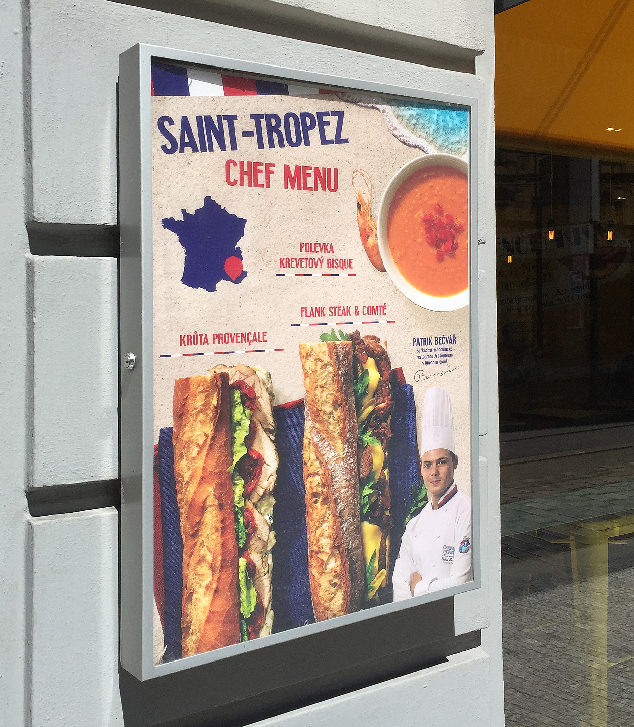 bageterie boulevard saint-tropez foodstyling