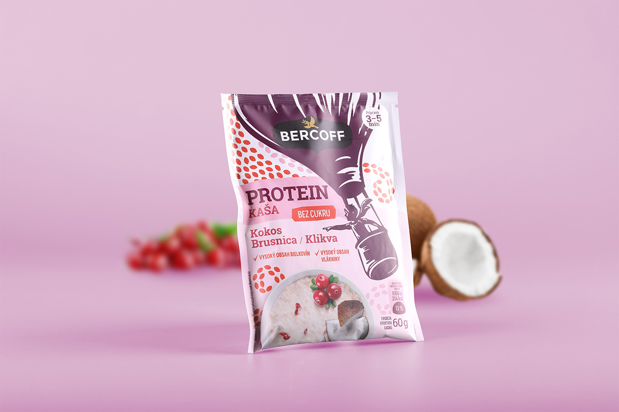 bercoff kase packaging design ilustration