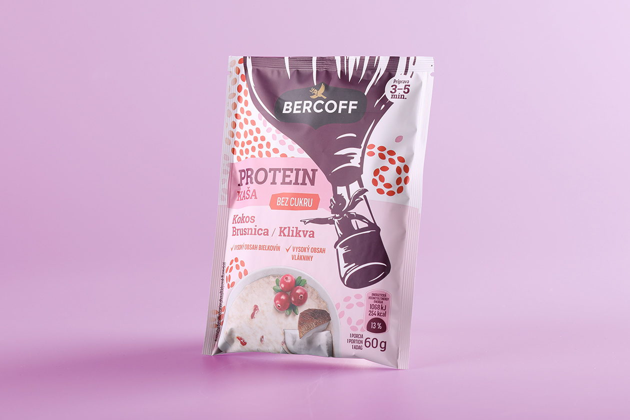 bercoff kase packaging design ilustration