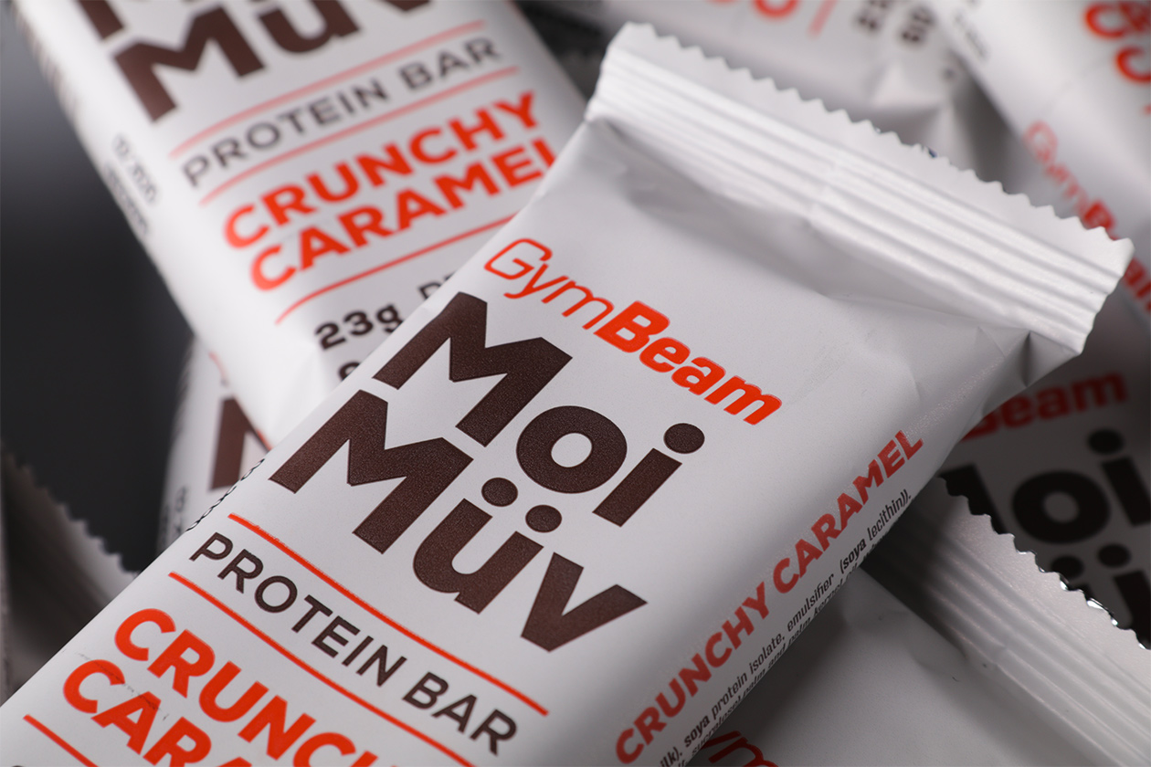 gymbeam moi muv packaging