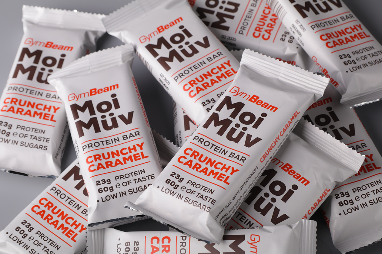 gymbeam moi muv packaging