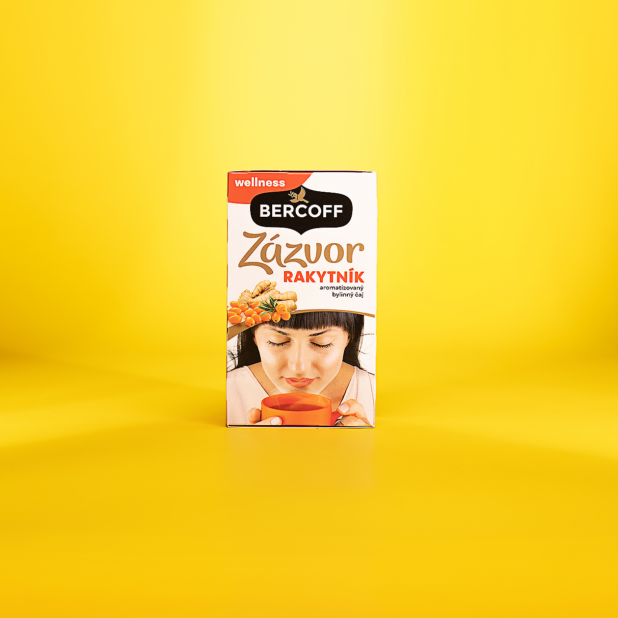 bercoff tea zazvor packaging