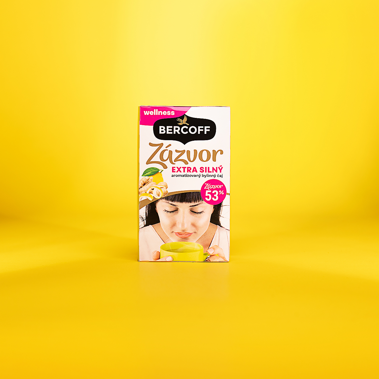 bercoff tea zazvor packaging