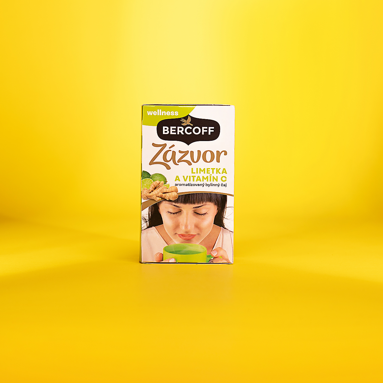 bercoff tea zazvor packaging