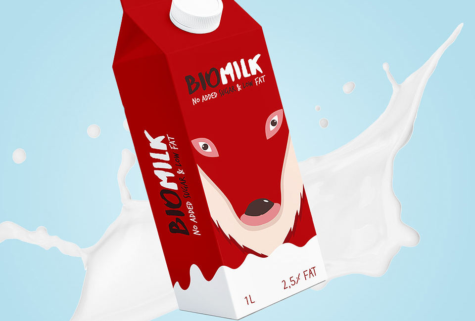 packaging biomilk milk nosugar intro