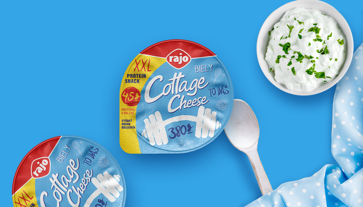 rajo cottage cheese maison packaging