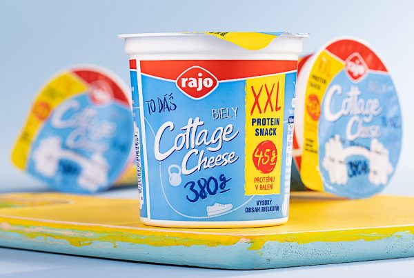 rajo cottage cheese 380g packaging