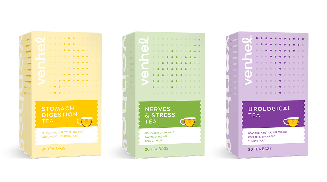 venhel tea medical packaging