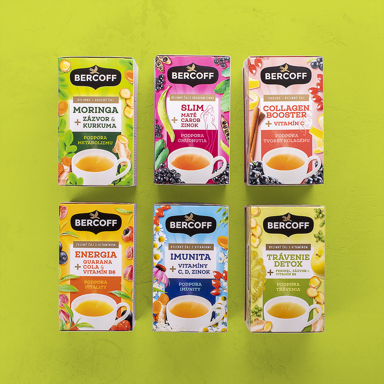 packaging bercoff tea imunity