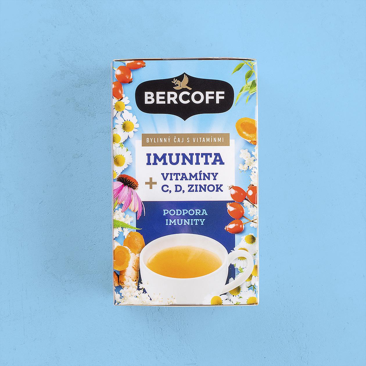 packaging bercoff tea imunity