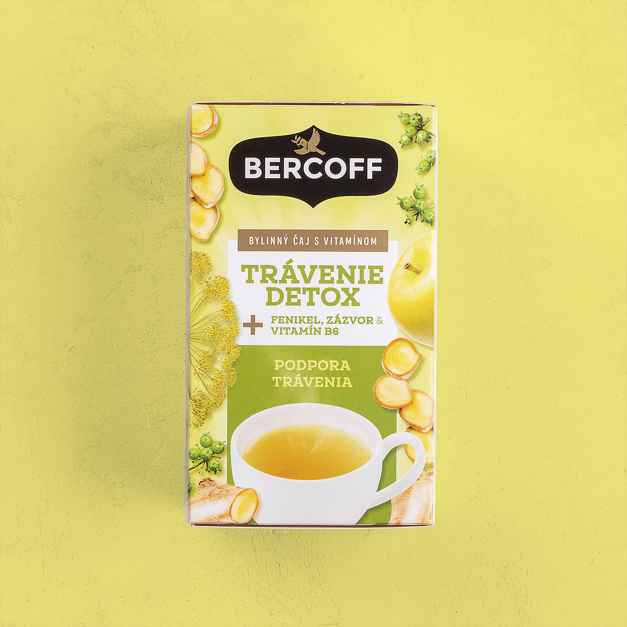 packaging bercoff tea imunity