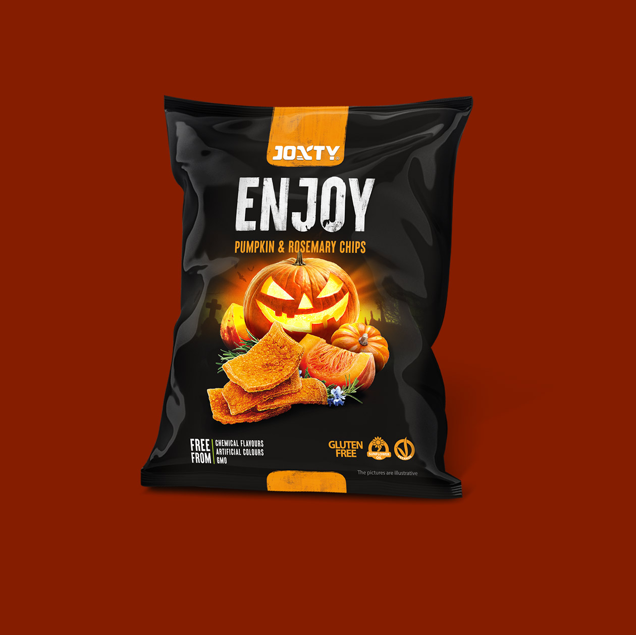 packaging enjoy chips halloween