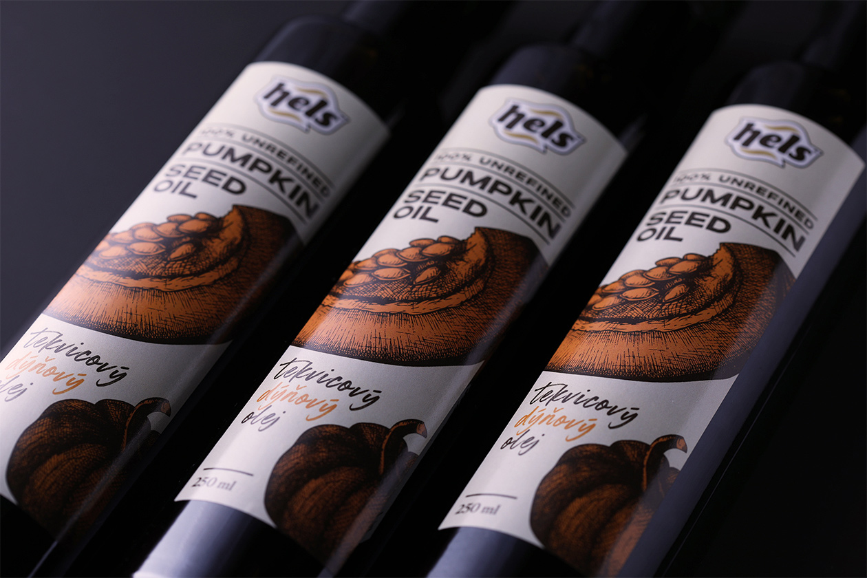 packaging hels pumpkin oil