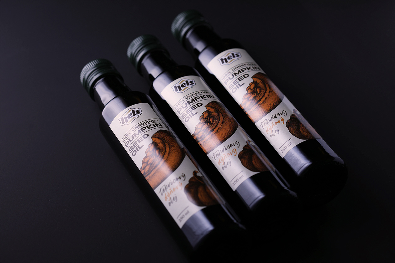 packaging hels pumpkin oil