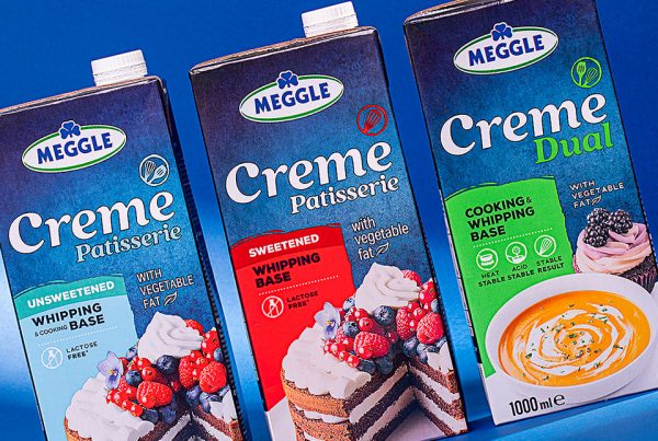 meggle creme packaging intro