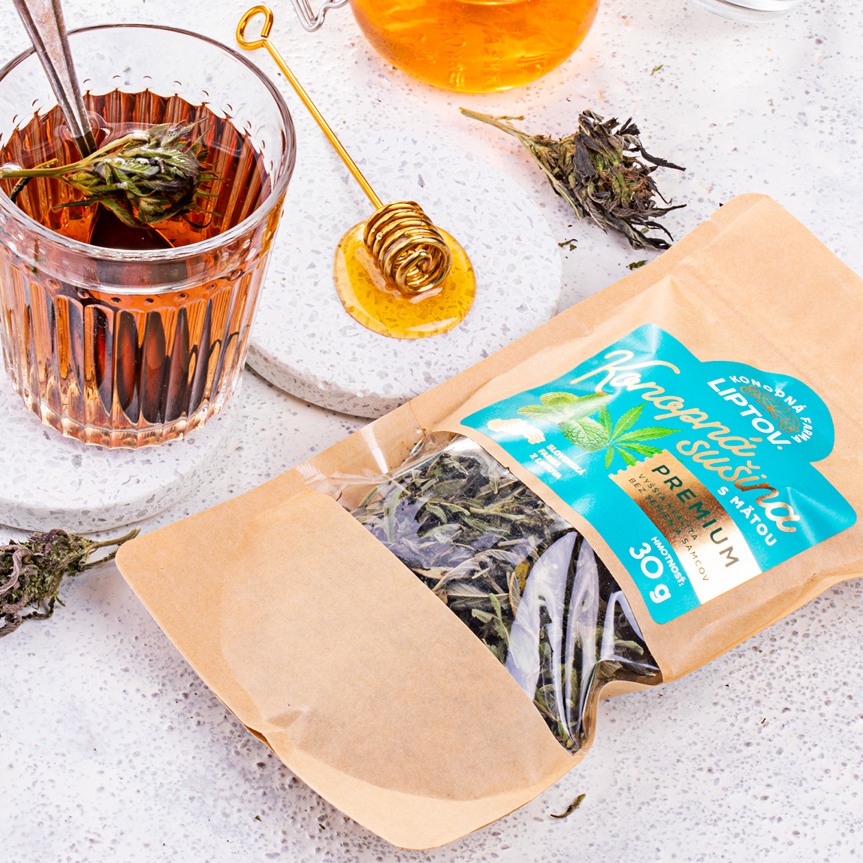 packaging konopna farma liptov hemp mint tea