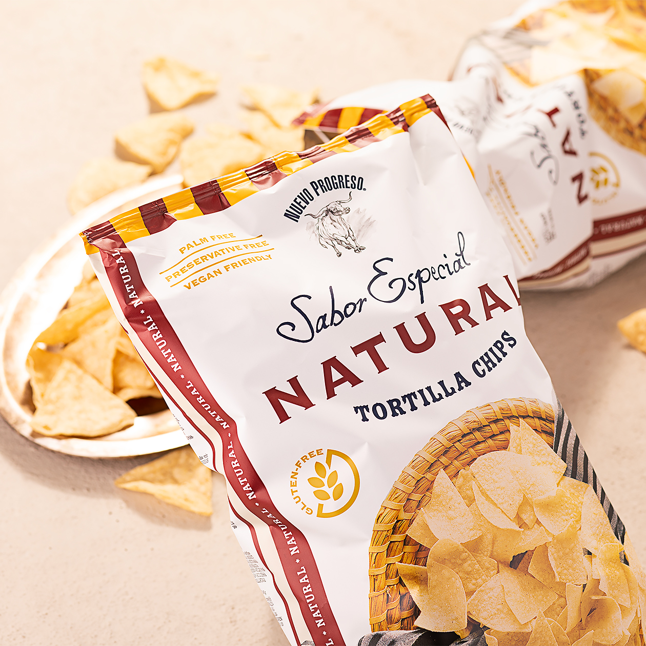 nuevo progreso natural packaging