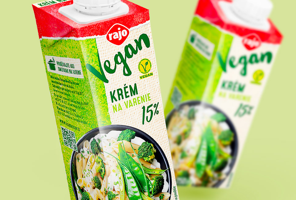 Packaging design for the new Rajo Vegan range | MAISON D'IDÉE