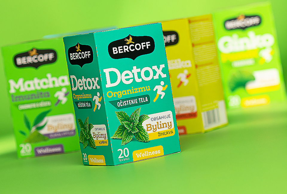 beroff detox tea packaging intro