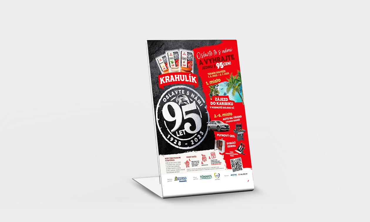 krahulik 95 let packaging