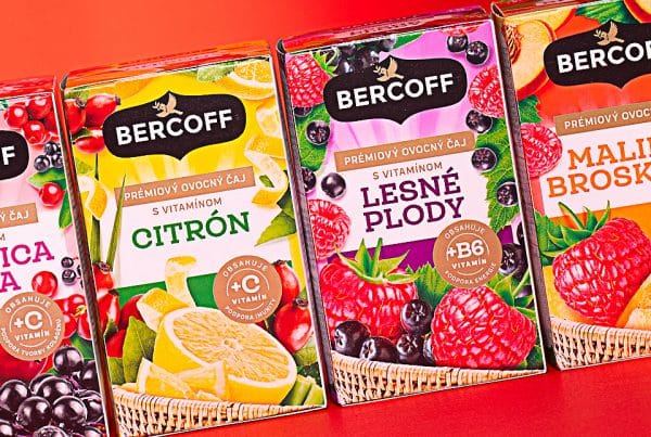 bercoff tea packaging