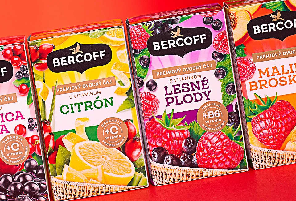 bercoff tea packaging