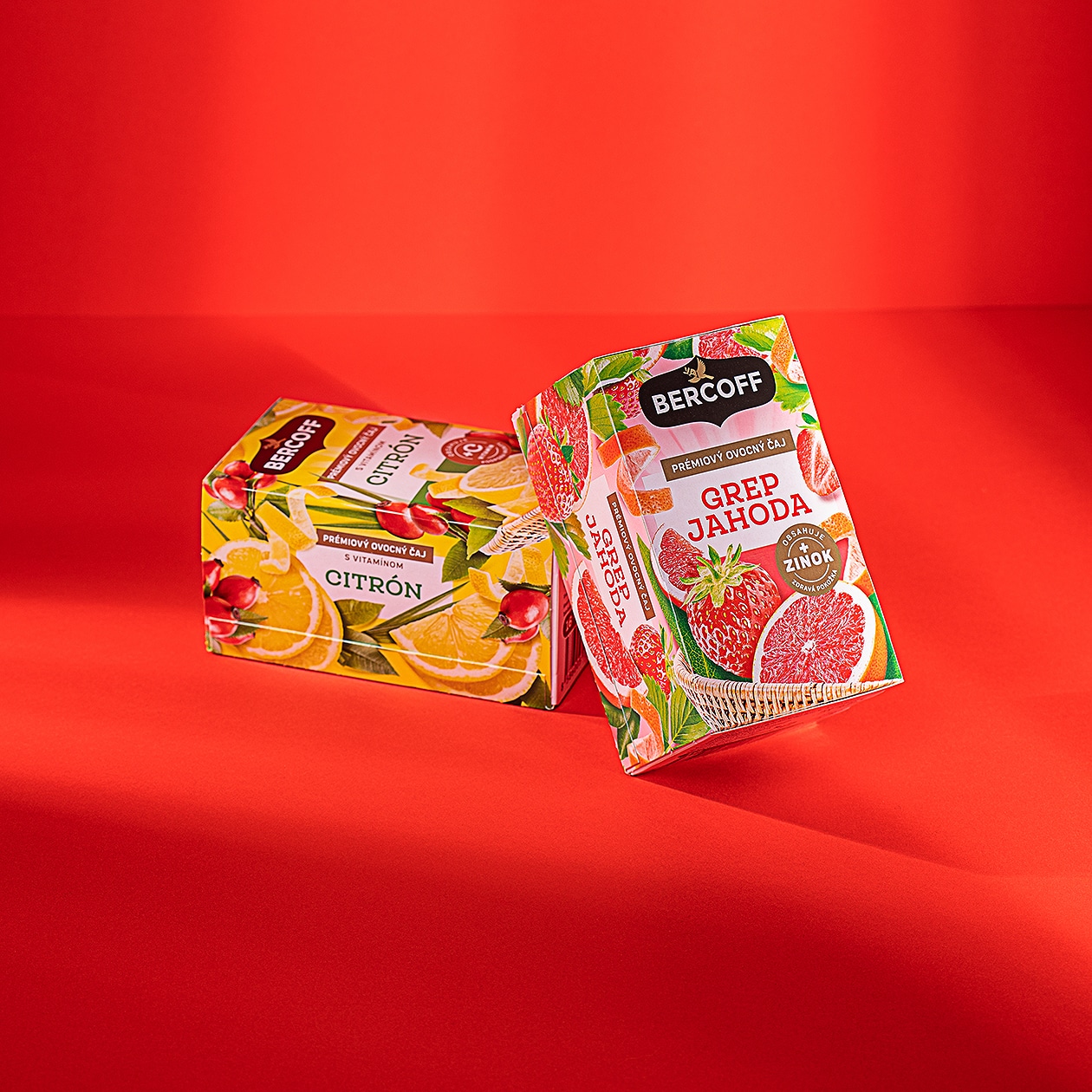 bercoff tea fruit packaging