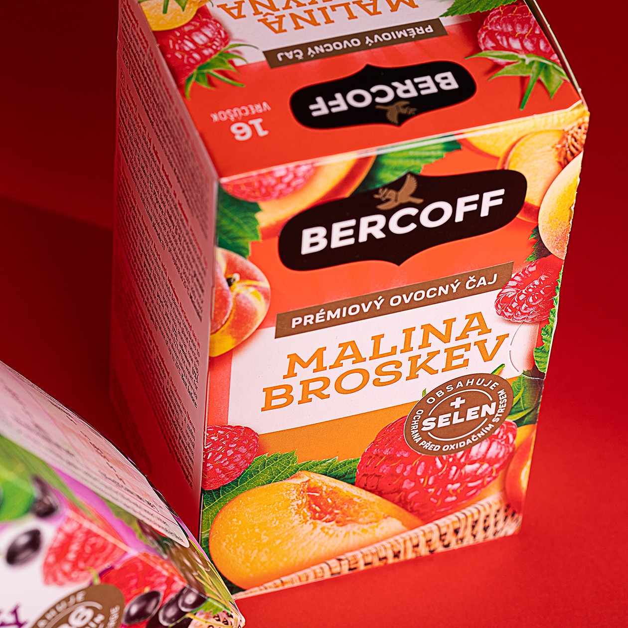 bercoff tea fruit packaging