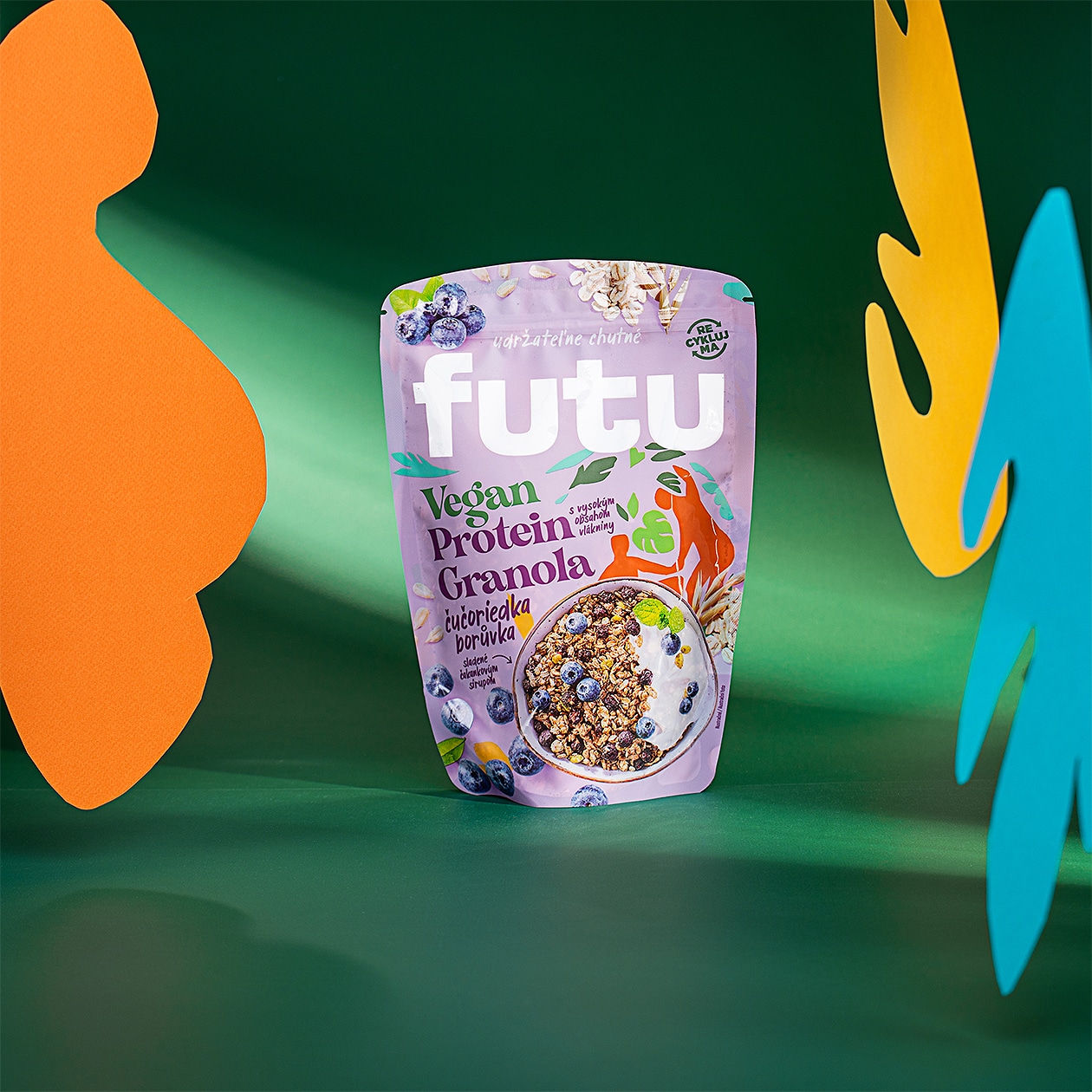 packaging futu vegan protein granola