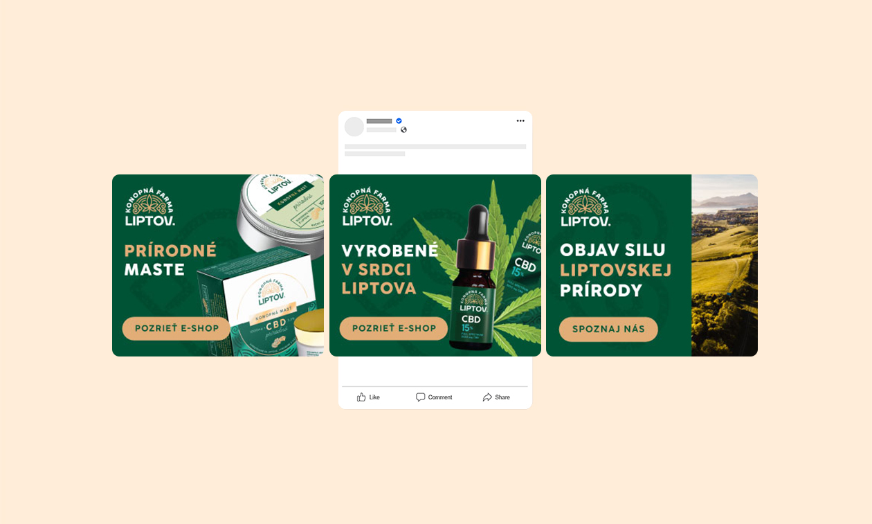 konopna farma liptov branding