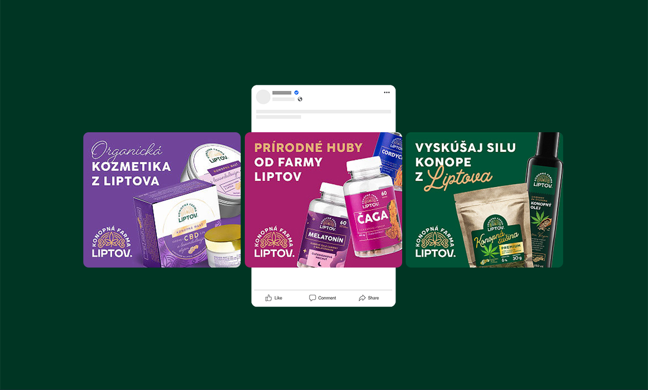 konopna farma liptov branding