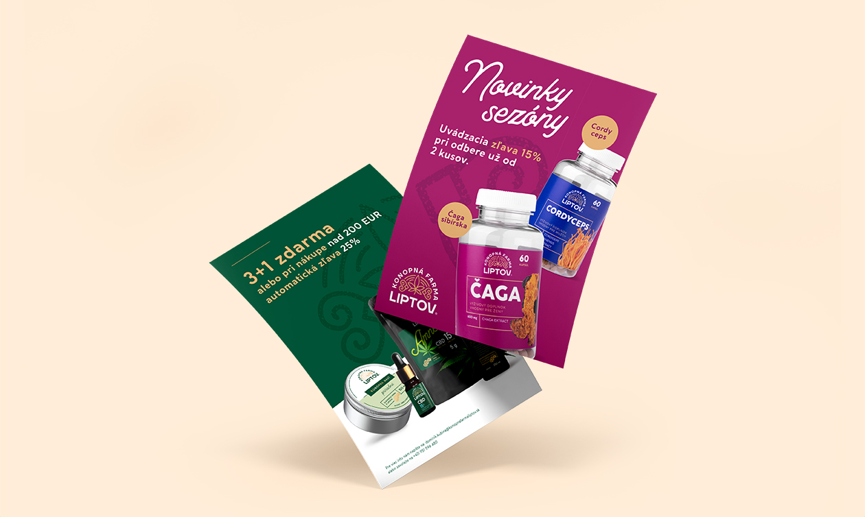 konopna farma liptov branding