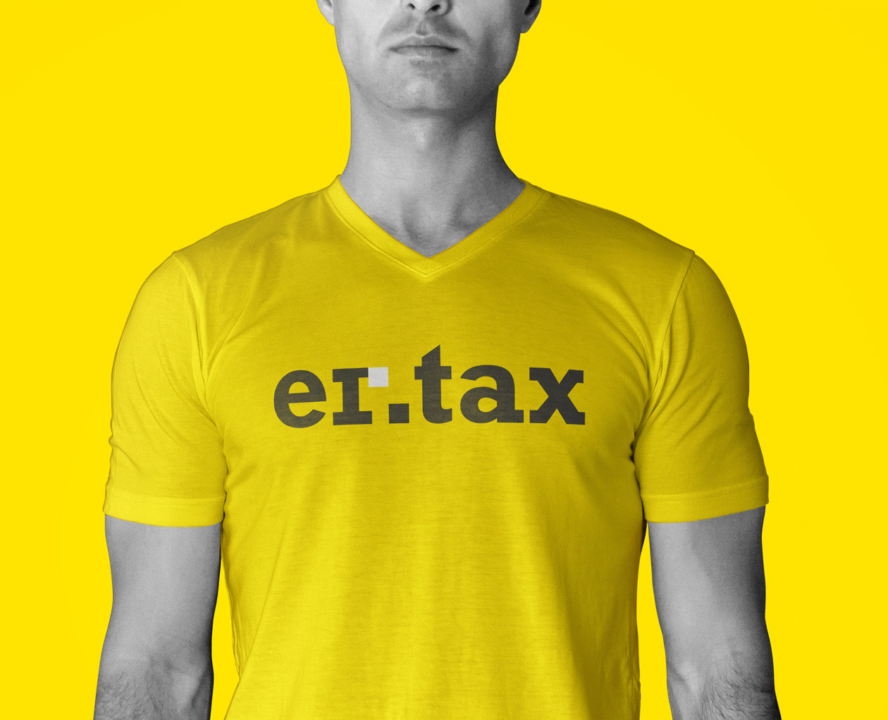 er-tax logo branding