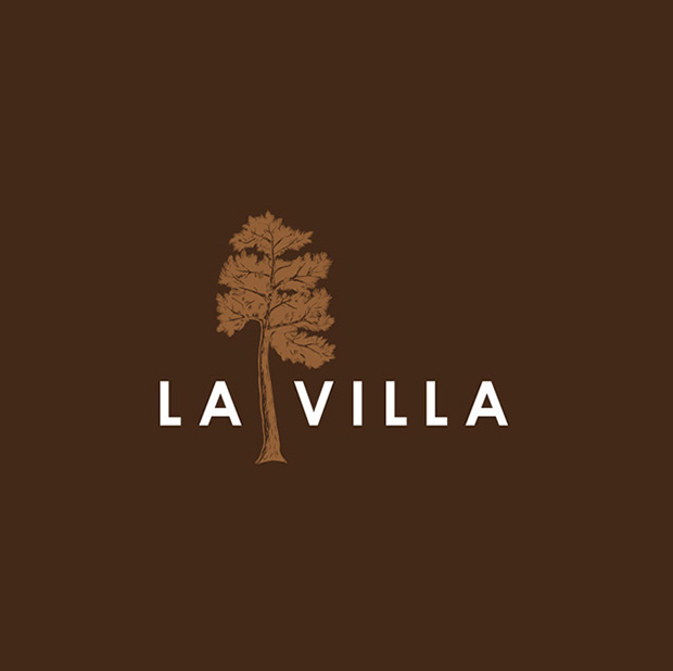 la villa restaurant webdesign