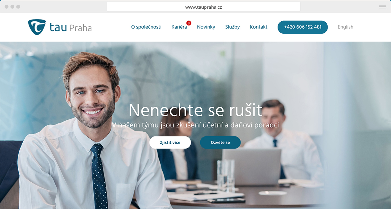 tau praha webdesign