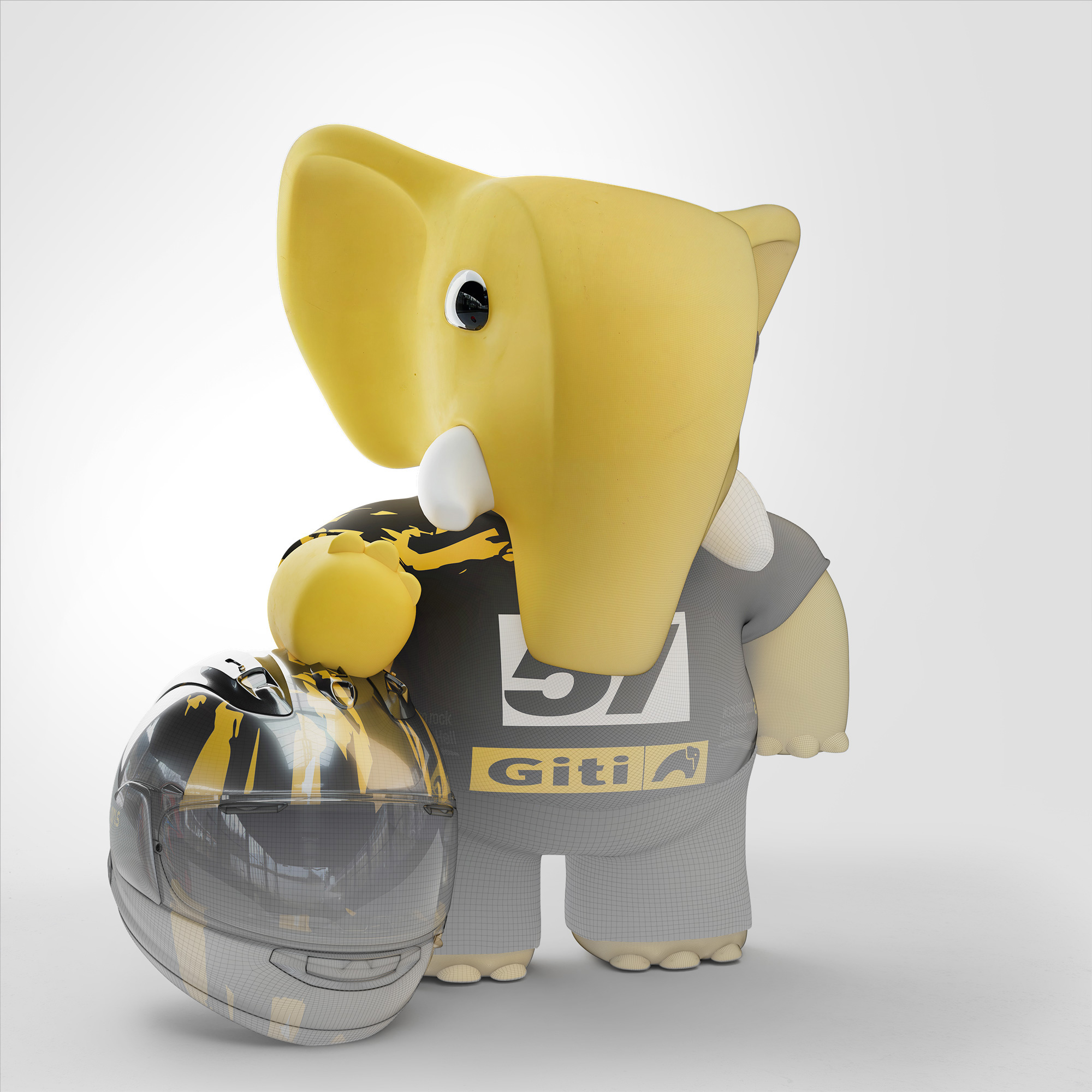 giti 3d elephant key visual