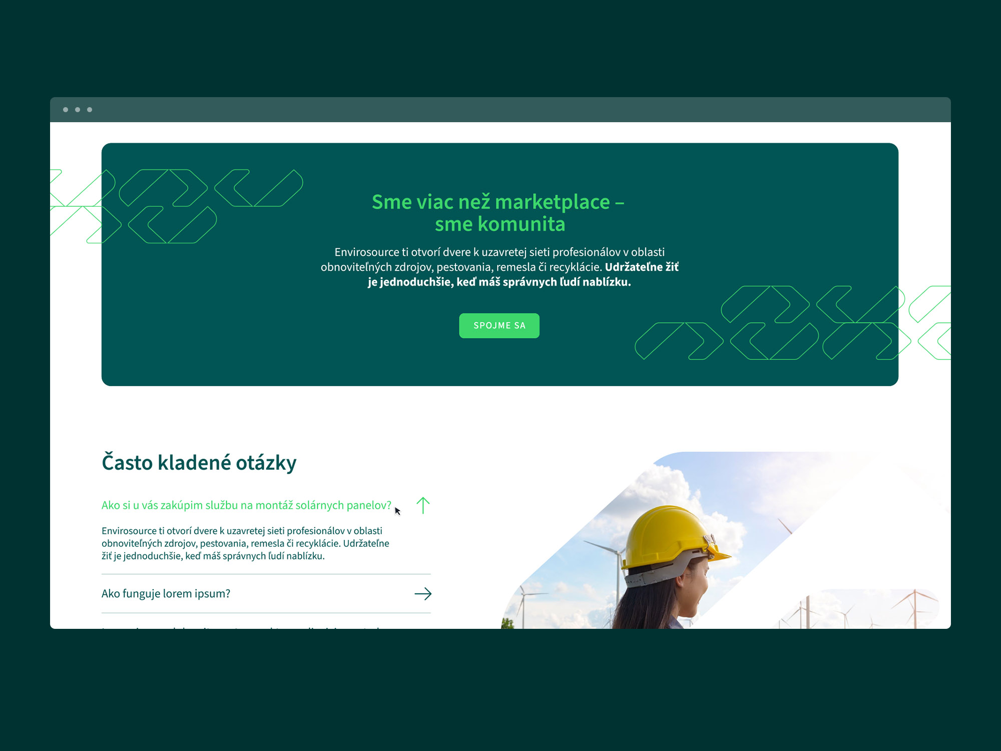 envirosource web design branding identity