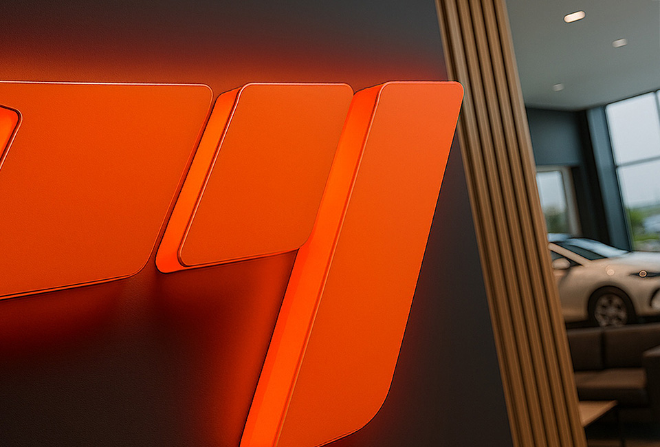 Branding, Identity and Web Design for car dealership.