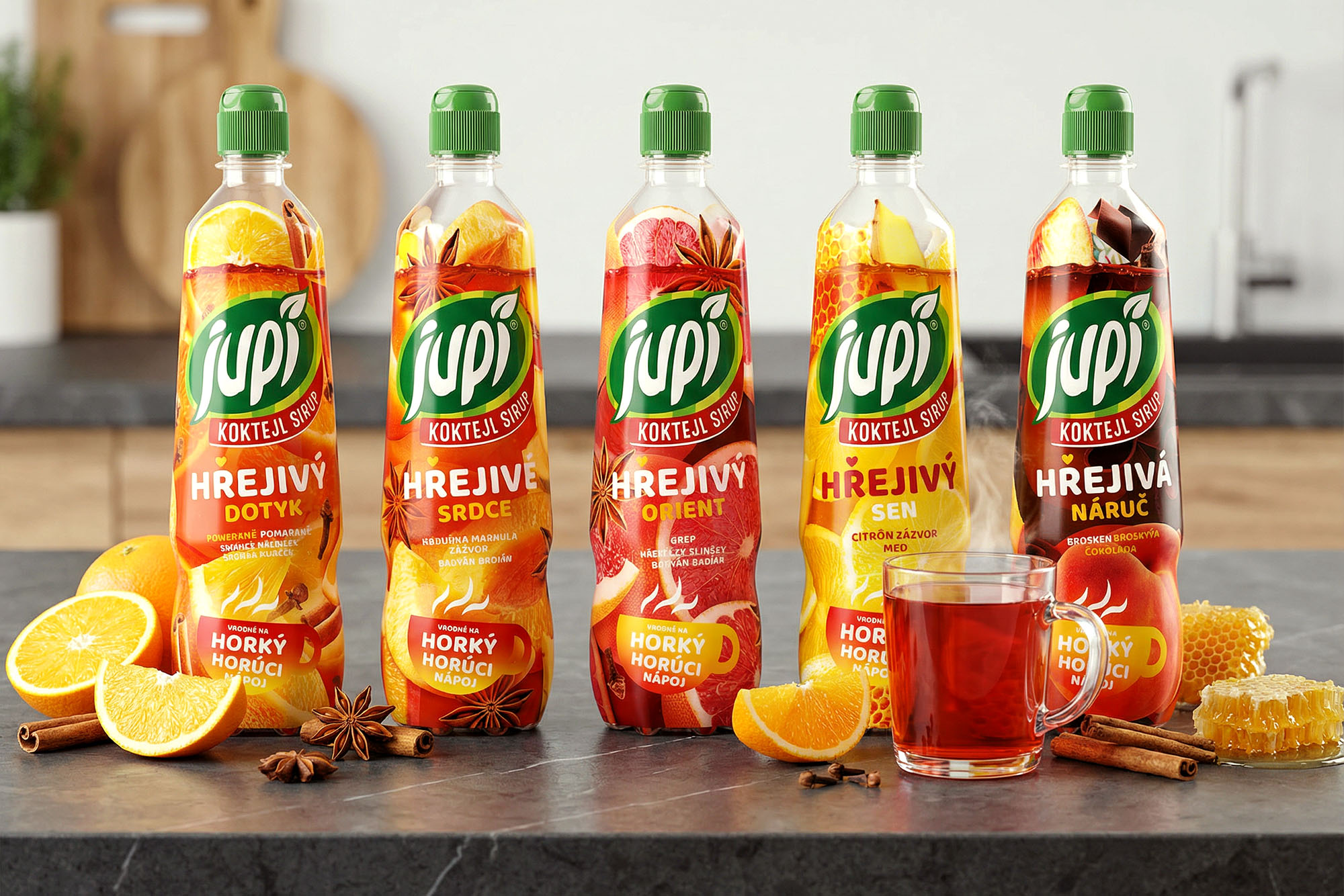 Jupi syrup winter edition packaging 3