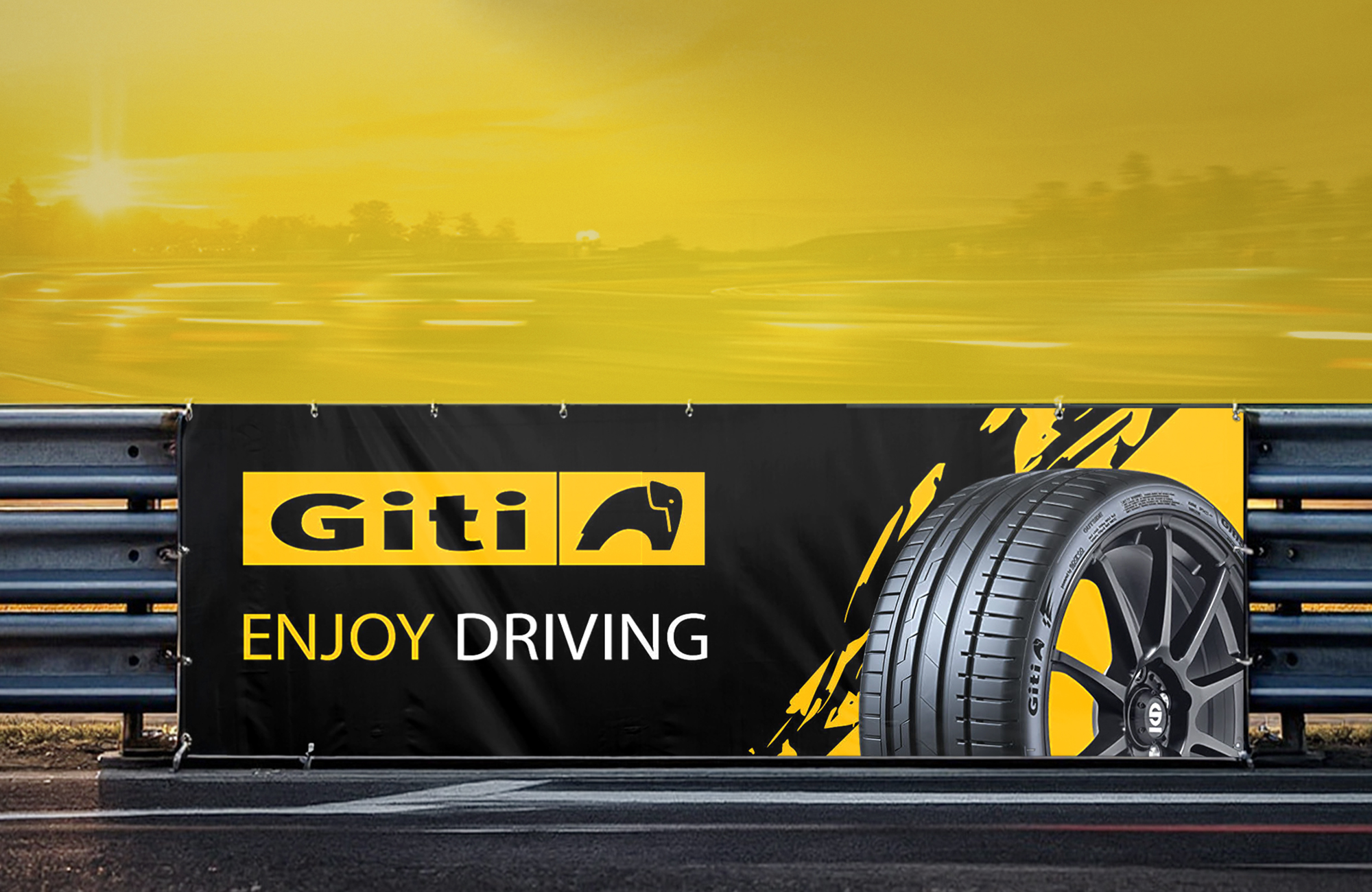 Global Graphic Design Service for Giti Tires Germany