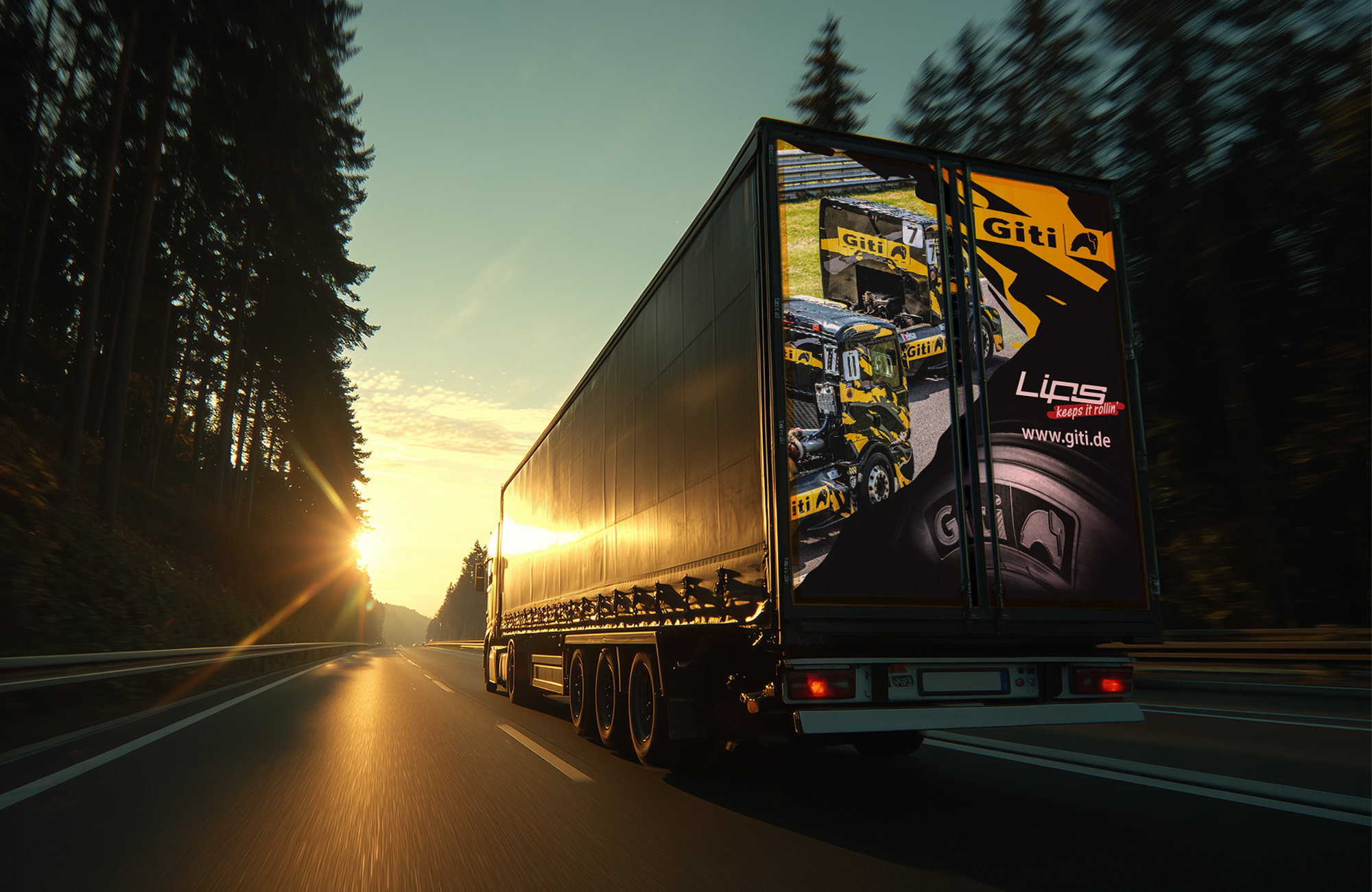 Global Graphic Design Service for Giti Tires Germany