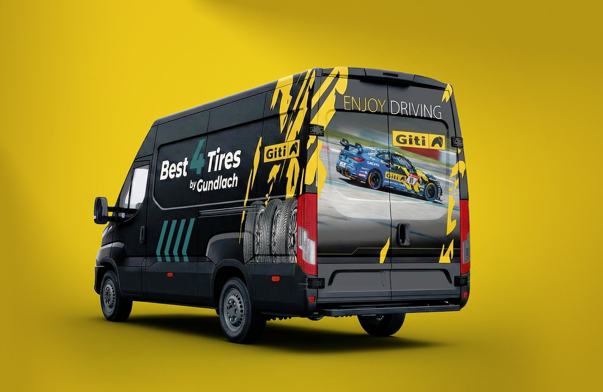 Global Graphic Design Service for Giti Tires Germany
