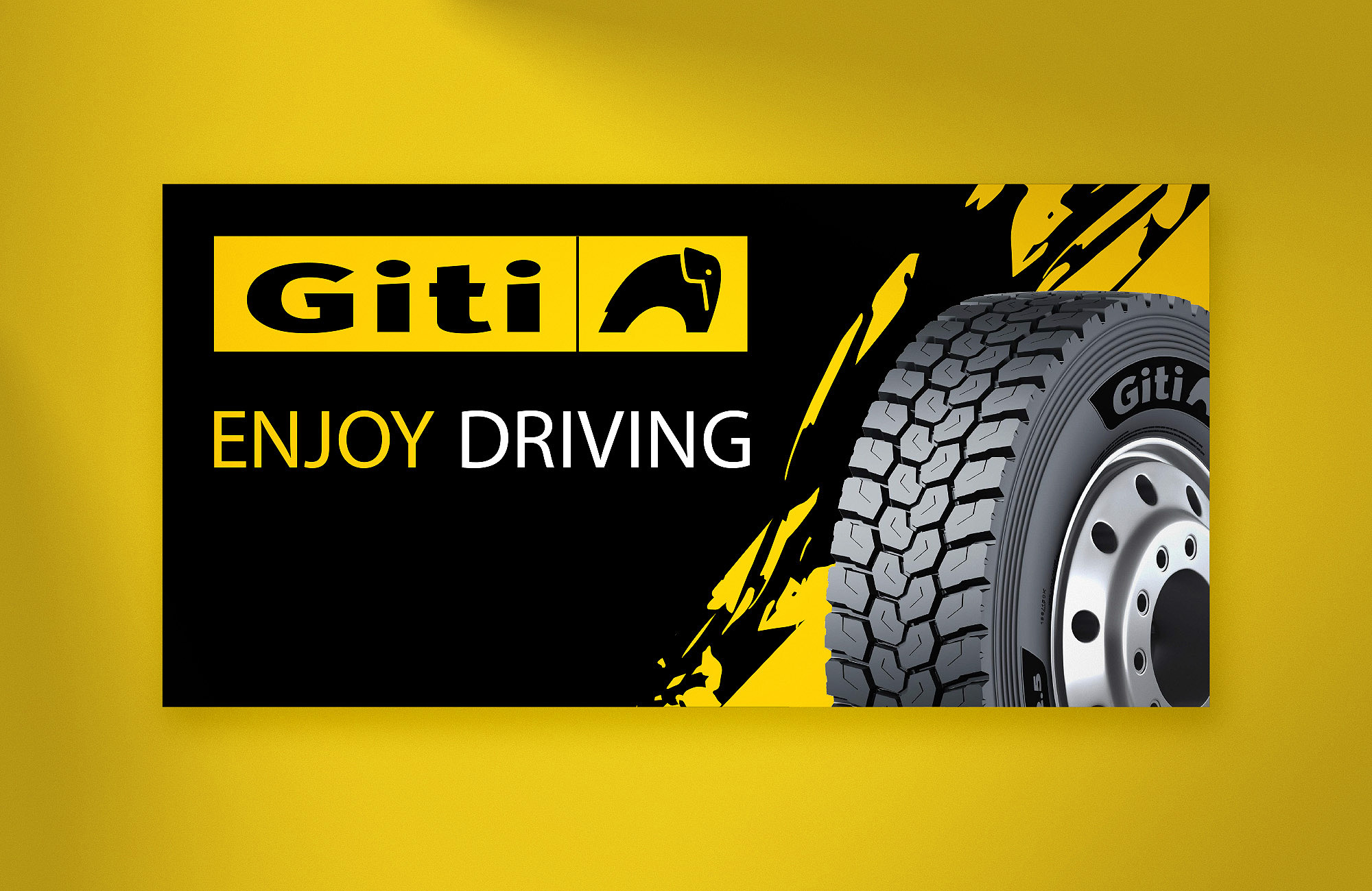 Global Graphic Design Service for Giti Tires Germany