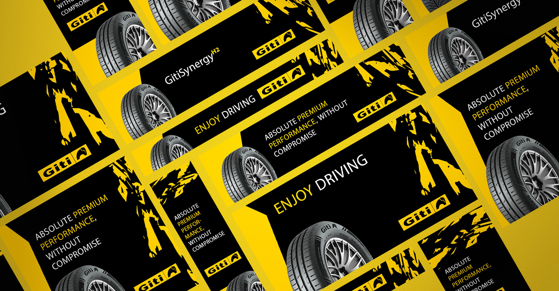 Global Graphic Design Service for Giti Tires Germany