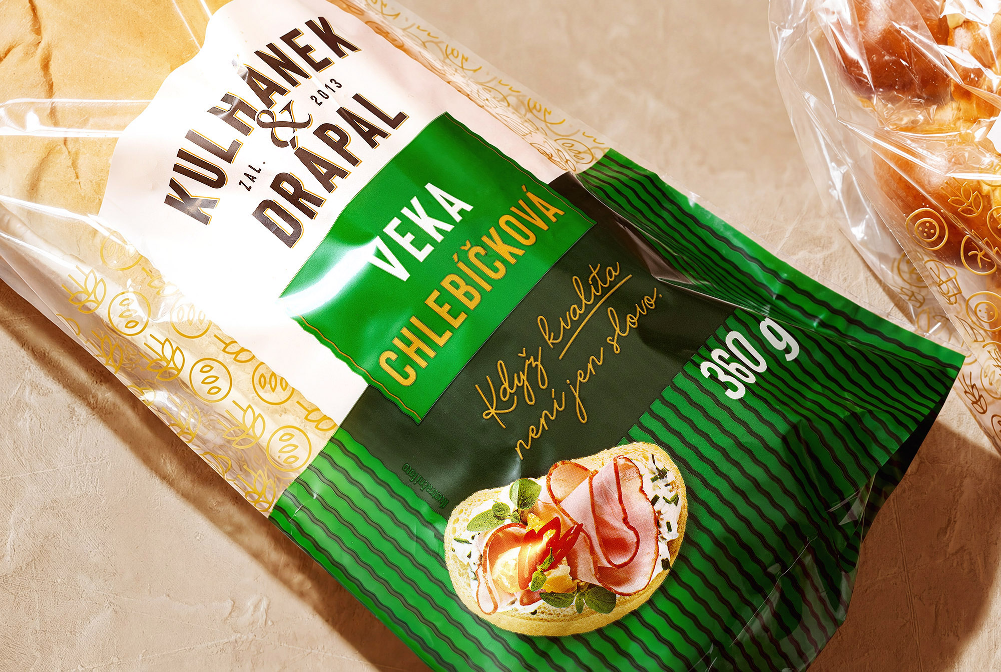 Packaging design Kulhánek & Drápal