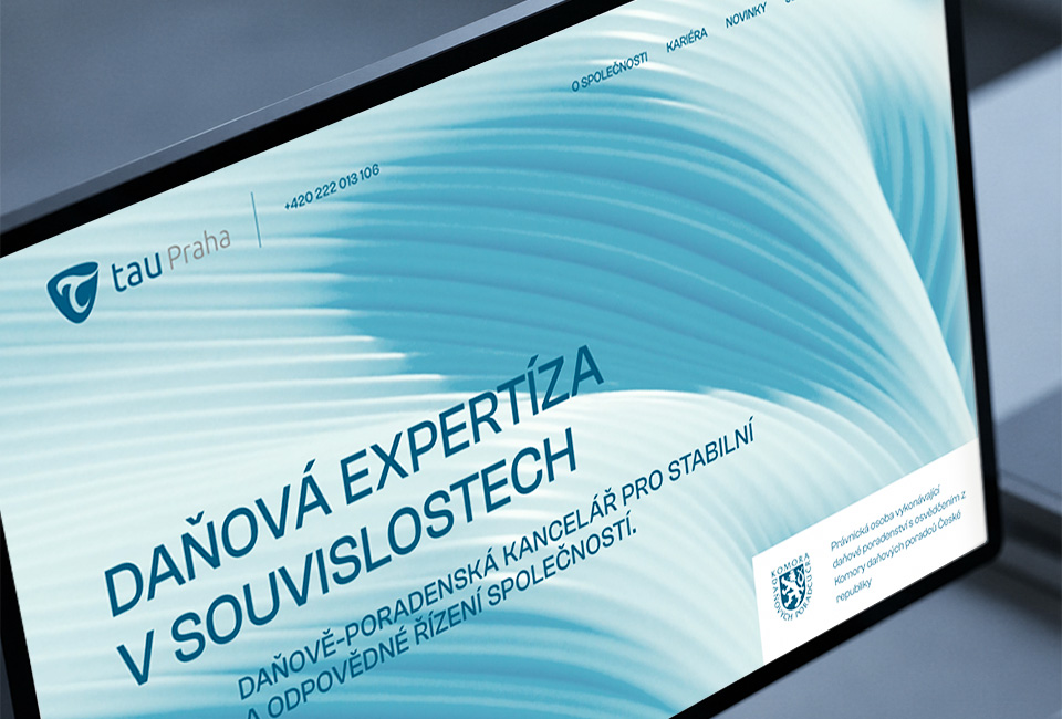 A new website design featuring video elements for tax advisers